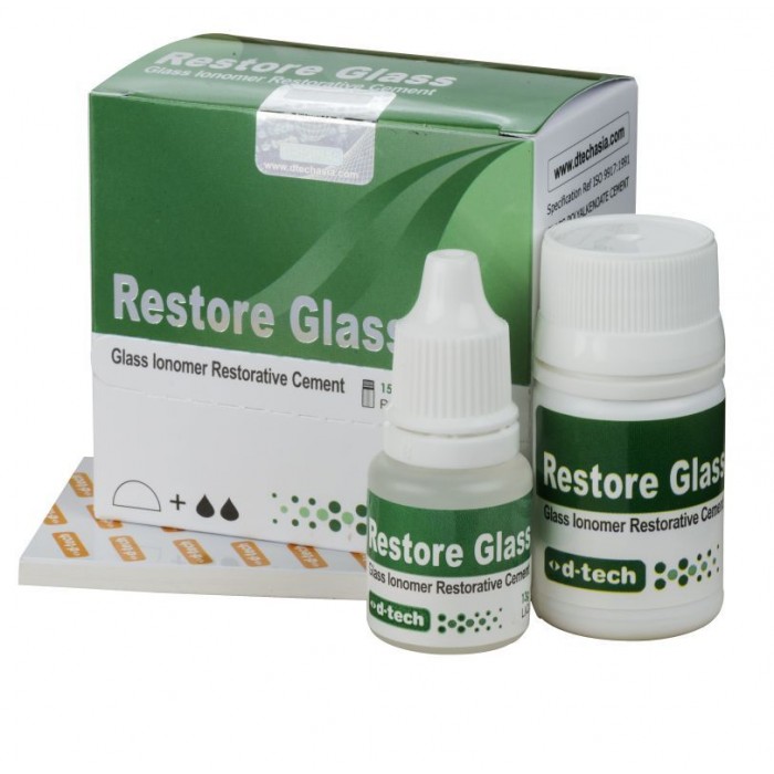 DTECH RESTORE GLASS GIC GLASS IONOMER RESTORATIVE CEMENT