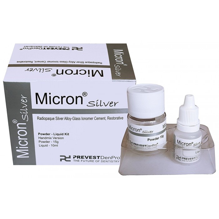 PREVEST MICRON SILVER ALLOY REINFORCED GLASS IONOMER CEMENT